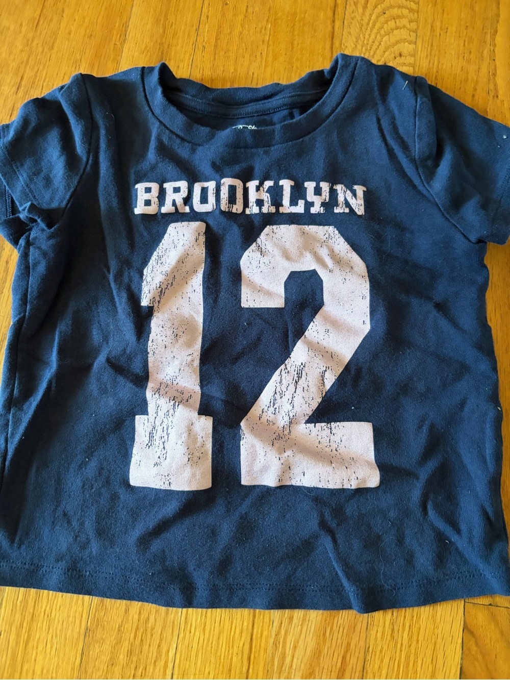 Kids Navy Brooklyn 12 Graphic Tee